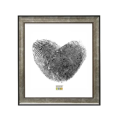 Deknudt S873D2_30.0x45.0 Bilderrahmen, Holz, 30 x 45 cm, silberfarben