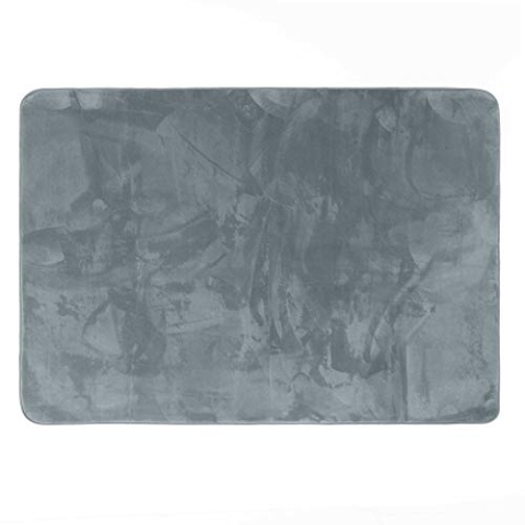 Douceur d'Intérieur FLANOU Rechteckiger Teppich, Polyester, grau, 120 x 170 cm