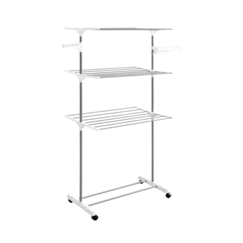 JE CHERCHE UNE IDEE Wäscheständer, Metall, Weiß, Einheitsgröße