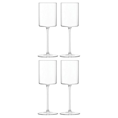 LSA Otis Weißweinglas, 240 ml, transparent, 4 Stück, Glas, Clear, (1er Pack), 4
