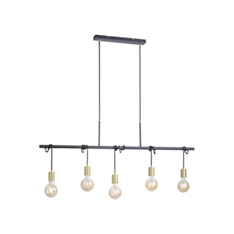 LeuchtenDirekt Pendelleuchte Tamara 11330-60 Hängelampe 5x E27