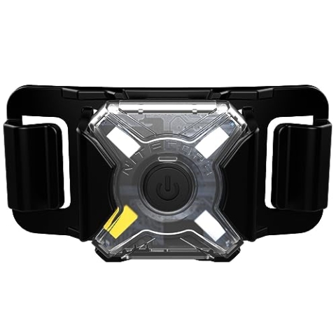Nitecore NU05LE Stirnlampe, Kunststoff, Schwarz