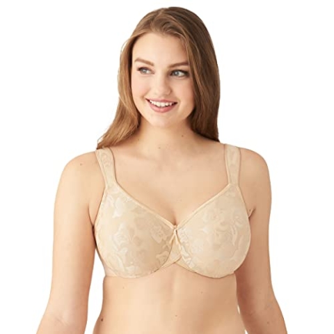 Wacoal Women's Awareness Underwire Bra - 85567,Nude,44C