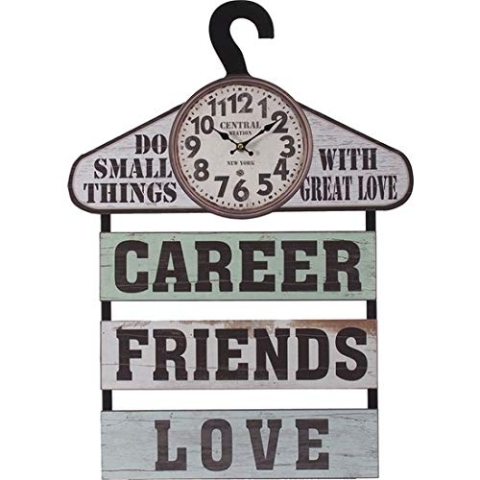 Desconocido B and B Uhr mit Kleiderbügel Friends, Mehrfarbig, Einheitsgröße