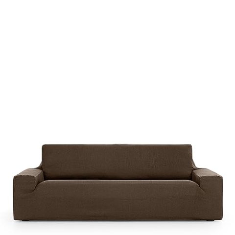 Eysa Ulises elastisch Sofa überwurf 4 sitzer, Polyester-Baumwolle, 07-braun, 37 x 11 x 29 cm