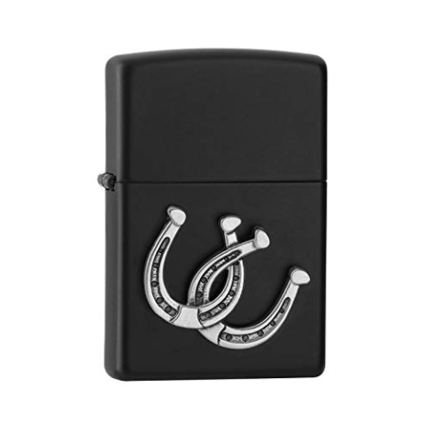 Zippo Feuerzeug, schwarz, normal