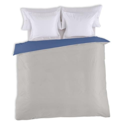 Alexandra House Living Bettbezug, Blau, 180 x 220 cm