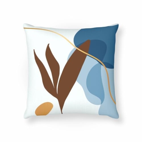Belum Kissen mit Füllung, Indigo A, Mehrfarbig, 45 x 10 x 45 cm