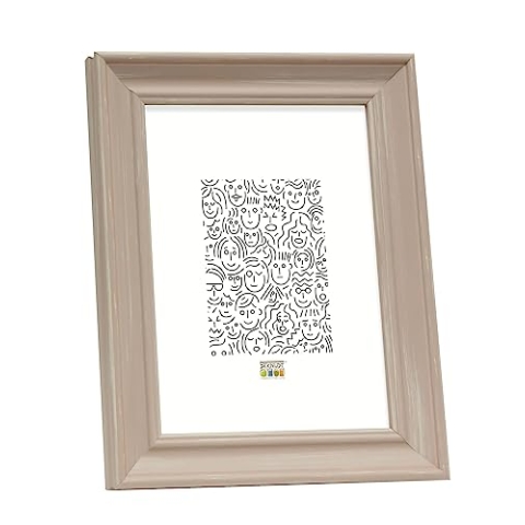 Deknudt S46LF3_18.0x24.0 Bilderrahmen, Holz, 18 x 24 cm, Beige