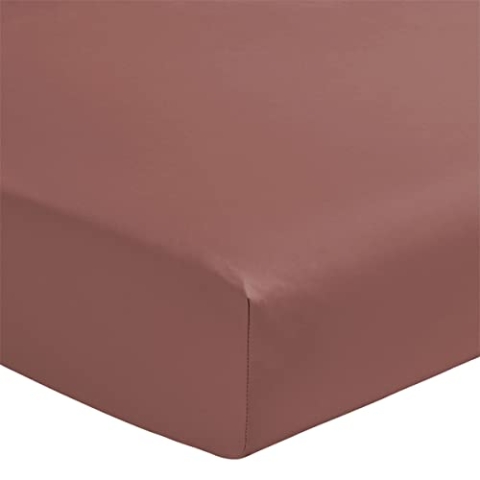 Essix Spannbettlaken, Baumwoll-Perkal, 90 x 200 cm, einfarbig