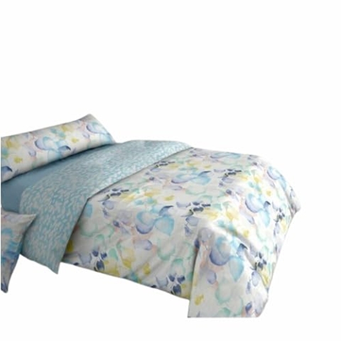 Pierre Cardin Bettbezug Hojarasca, 180 cm Bett, Blau C2