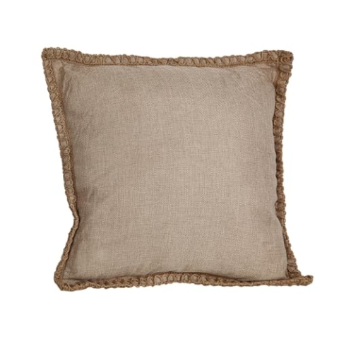 Romimex Kissen Champagne 45 x 10 x 45 cm
