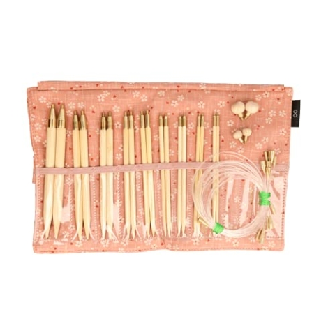 Seeknit KA57829-03 Rundstrick Set, Bamboo, Rosa, Mittelgroße/Große