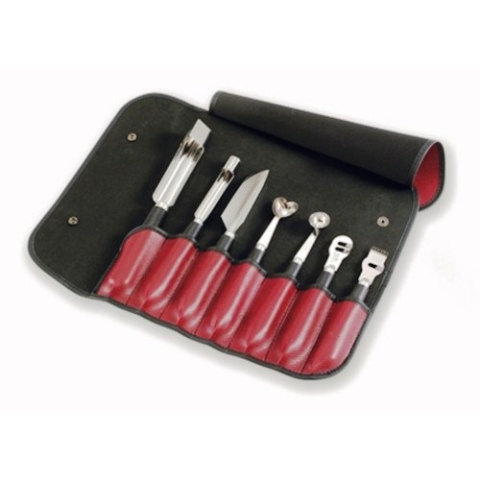 Deglon 8700703-V Etui mit Küchenutensilien, 7-teilig