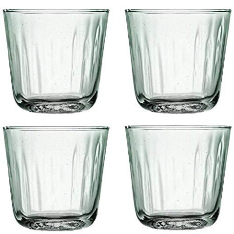 LSA Mia Becher, Glas, Clear, Tumbler, 250 ml, Set mit 4 Stück, 4