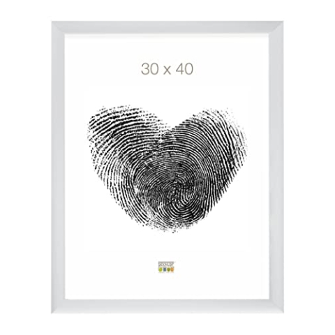 Deknudt S021D1_30.0x40.0 Bilderrahmen, Metall, 30 x 40 cm, silberfarben