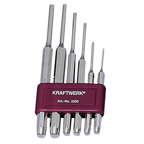 Kraftwerk 3350 6-t. Splintentreibersatz 2-8 mm, Mehrfarbig, one Size