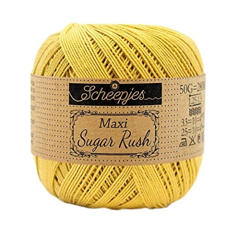 Scheepjes - Scheepjes 154 Gold Maxi Zucker Eilen Garn - 1x50g