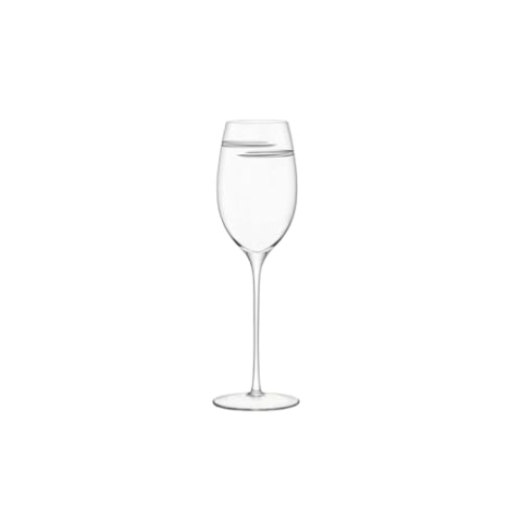 LSA Verso Weissweinglas 340ml Klar/Geschliffen x 2