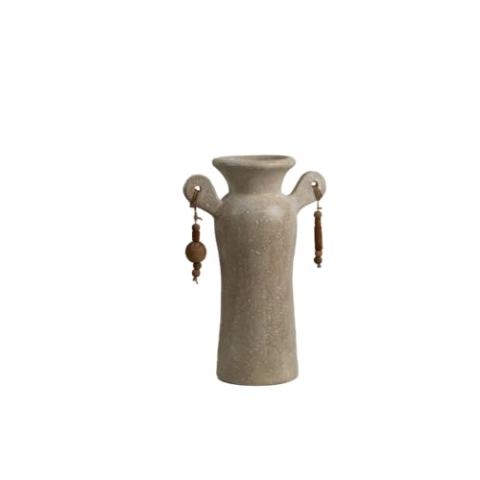 Alexandra House Living Vase, Weiß, Keramik, 20 x 50 x 20 cm