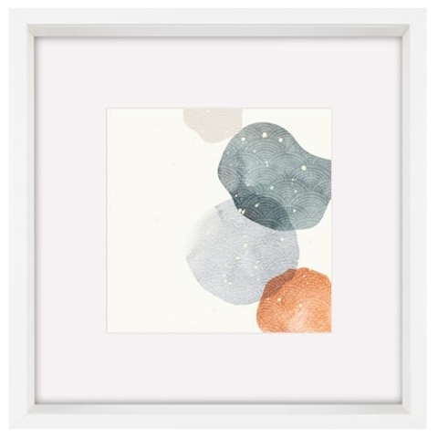 walther design Shape 3D Bilderrahmen, Weiss, 50 x 50 cm