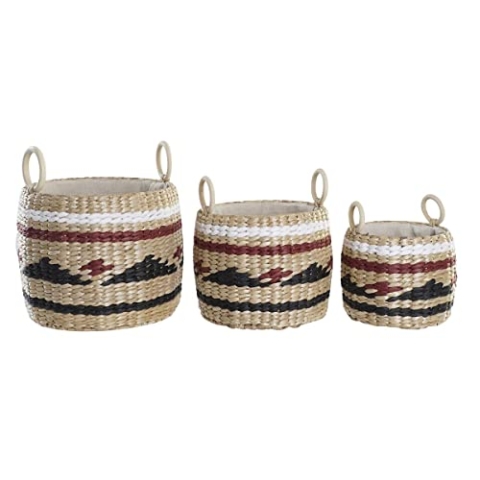 DKD Home Decor Körbe-Set, Standard