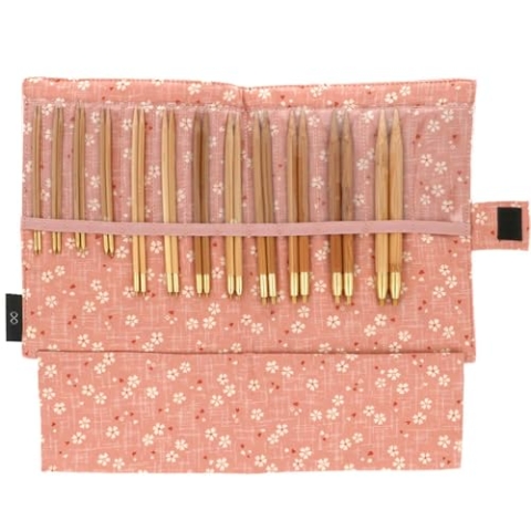Seeknit KA58910-03 Rundstricknadeln Set, Bamboo, Rosa, Standard