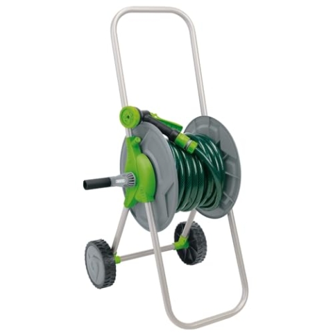 Draper 01024 Gartenschlauch-Trolley-Set, 15 m