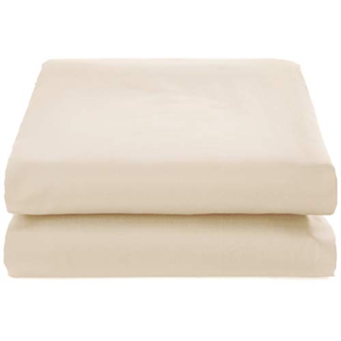 De Witte Lietaer Bumblebee Spannbettlaken, Perkal, Baumwolle, Beige, 160 x 200 x 30 cm