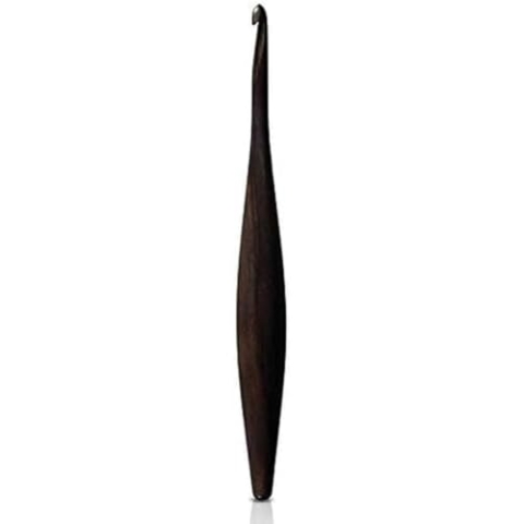 Furls FFSWAN-EBO0800 Häkelnadeln, Wood, Ebony, 8mm