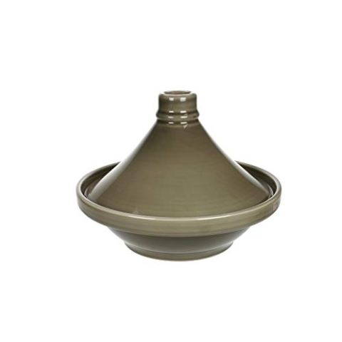Cosy & Trendy 20225664 Tajine aus grauem Steingut, 28 cm, Steinzeug