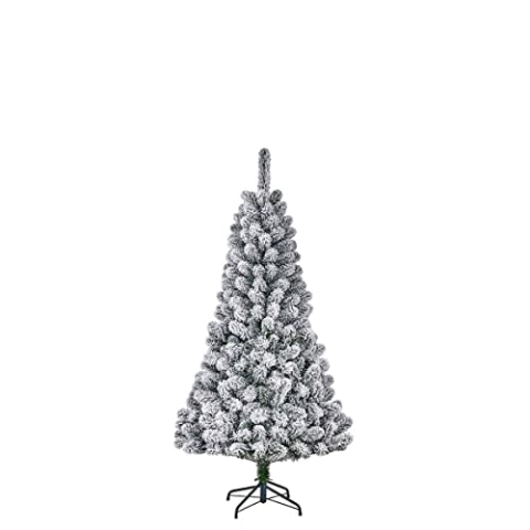 Black Box Trees ARBOL DE Navidad EFECTO ESCARCHA Con 266 RAMAS Ø86x155cm, Green, 155 x 86 cm