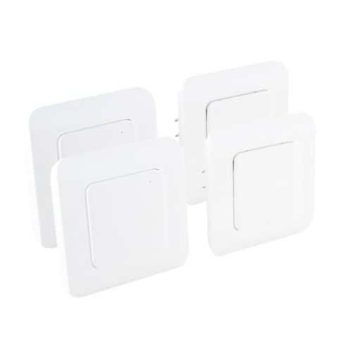DiO Connected home Lot de 2 Kit va-et-vient interrupteurs Set mit 2 Wechselschaltern (DiO 1.0), Weiß, Einheitsgröße