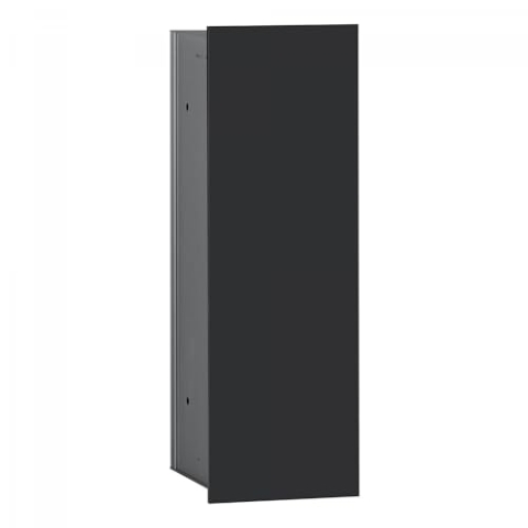 Emco Asis 2.0 Unterputz Badschrank für WC-Bürste, Glas schwarz, Einbauschrank, Türanschlag wählbar - 973427531
