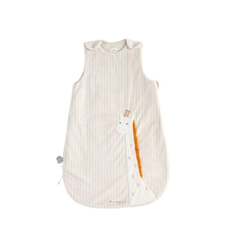 Noukie's NOUKIES - Gigoteuse bébé Hiver 1-6 Mois 70 cm - TOG 2 à 3,5 - Fermeture Zippée - Polyester/Coton - Beige Tiga