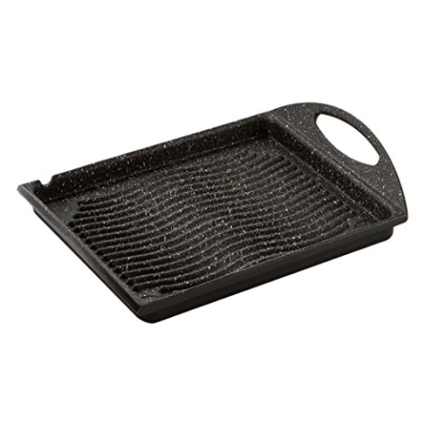 Barazzoni die Kochen besondere Platte cm 25x25 schwarz