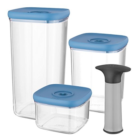 Berghoff Aufbewahrungsboxen, Polypropylen, blau, one Size