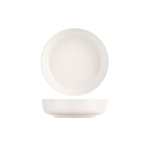 Cosy & Trendy Suppenteller Baltic Weiß-Grau-D18,5 x H5 cm, 6 Stück