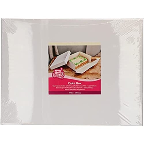 FunCakes F80135 Tortenschachtel Cake Box, Paper, Weiß