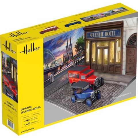 Heller 50330 Diorama Splendid Hotel 1/24