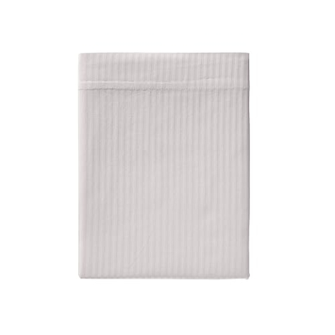 Bettlaken aus Baumwollsatin, Grand Hotel, Silber, 240 x 300 cm, Essix