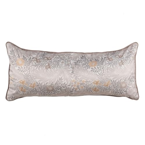 BigBuy Home Kissen Beige Blumen 90 x 40 cm