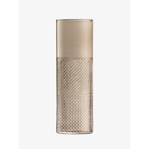 LSA International Wicker Vase H40cm Taupe