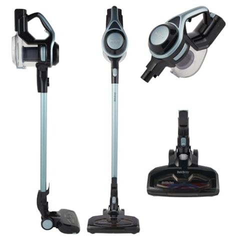 Beldray BEL0776IBVDE Airgility kabelloser Staubsauger – Handstaubsauger, Ersatz-HEPA-Filter, Leichter 22,2-V-Stabstaubsauger, motorisierte Bürste, 40 Minuten Laufzeit, europäischen Stecker