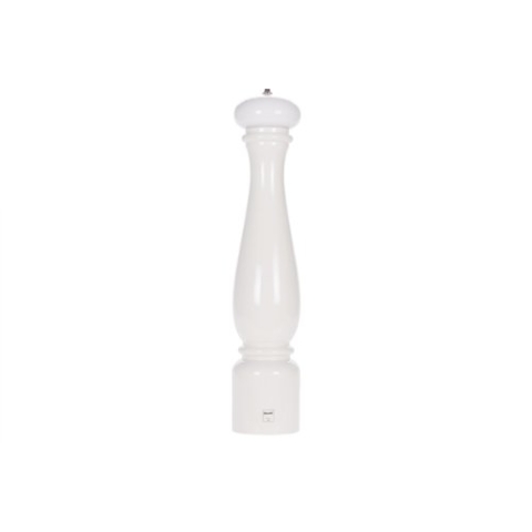 Bisetti 6252MSLBL Salzmühle, Holz, 42 cm, Weiß