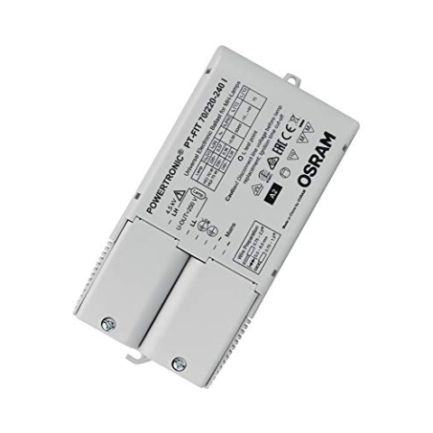 OSRAM Lamps elektronisches Vorschaltgerät (EVG), POWERTRONIC PT-FIT I, EVG, PT-FIT 70/220-240 I, weiß