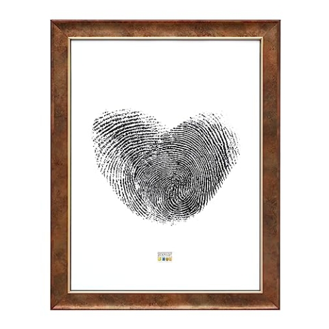 Deknudt S46EA3_40.0x50.0 Bilderrahmen, Holz, goldfarben, 40 x 50 cm