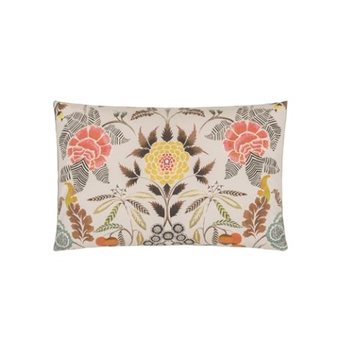 Designers Guild Kissenbezug, Brokat Sepia, 50 x 75 cm, Mittelbeige