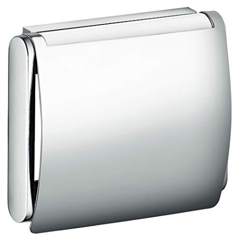 Keuco 14960010000 Plan Toilettenpapierhalter mit Deckel chrom