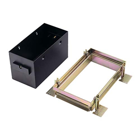 SLV mechanische Komponente EINBAURAHMEN 2 FRAMELESS für AIXLIGHT PRO / Zubehör für Einbau-Leuchte, Strahler / schwarz